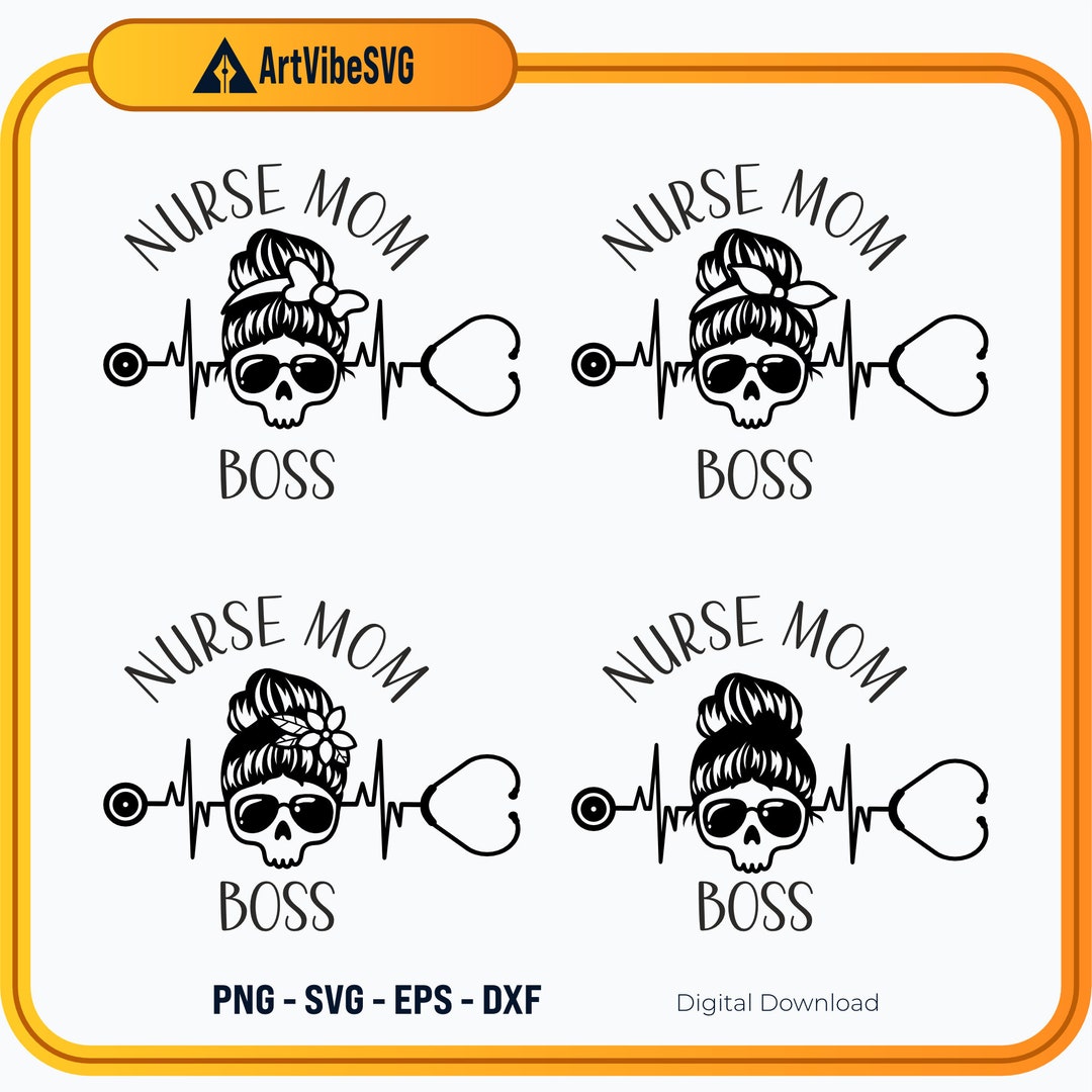 Nurse Mom Boss Svg Cut File for Cricut, TTPD Svg, Tortured Poets Png ...