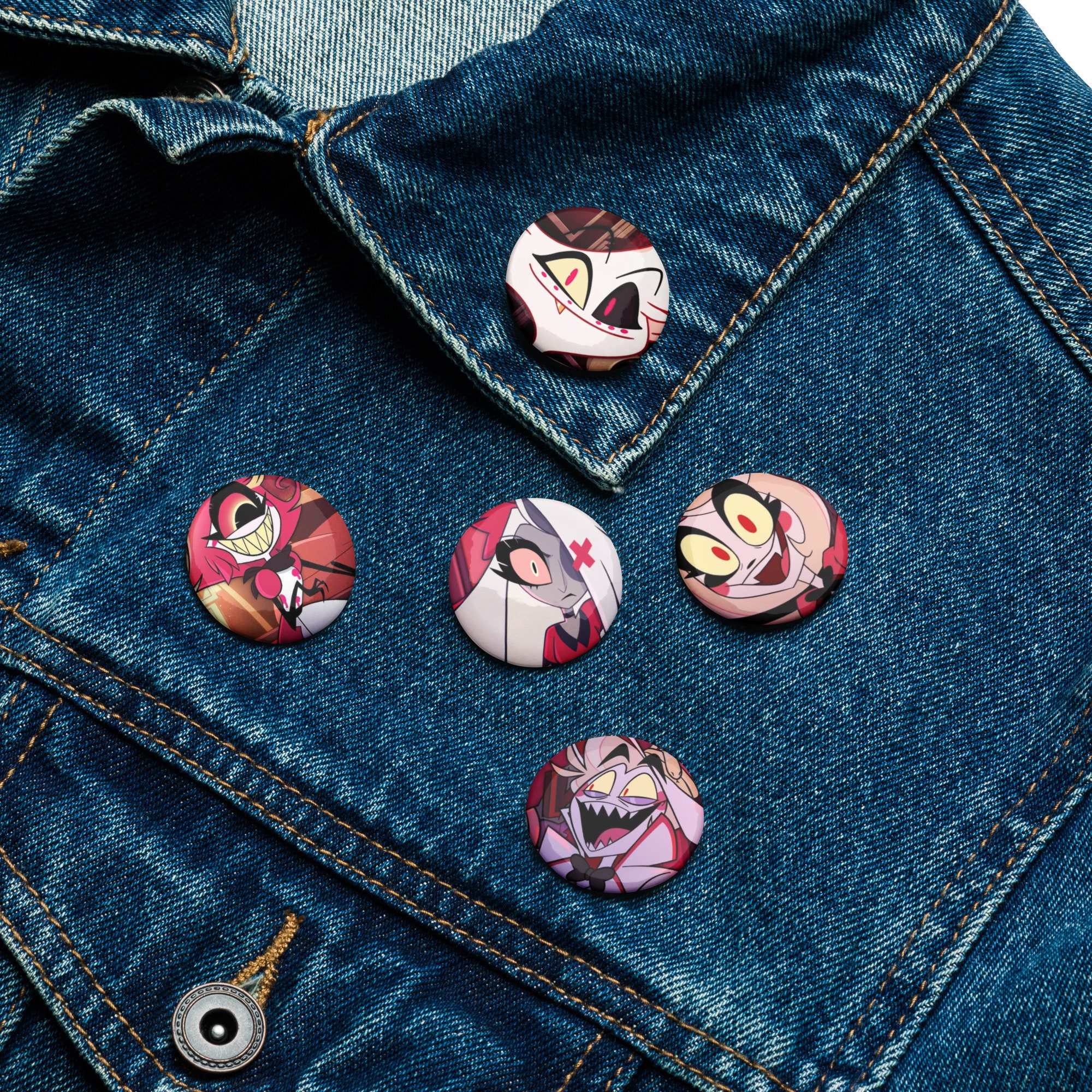 Hazbin Hotel Pins - Etsy