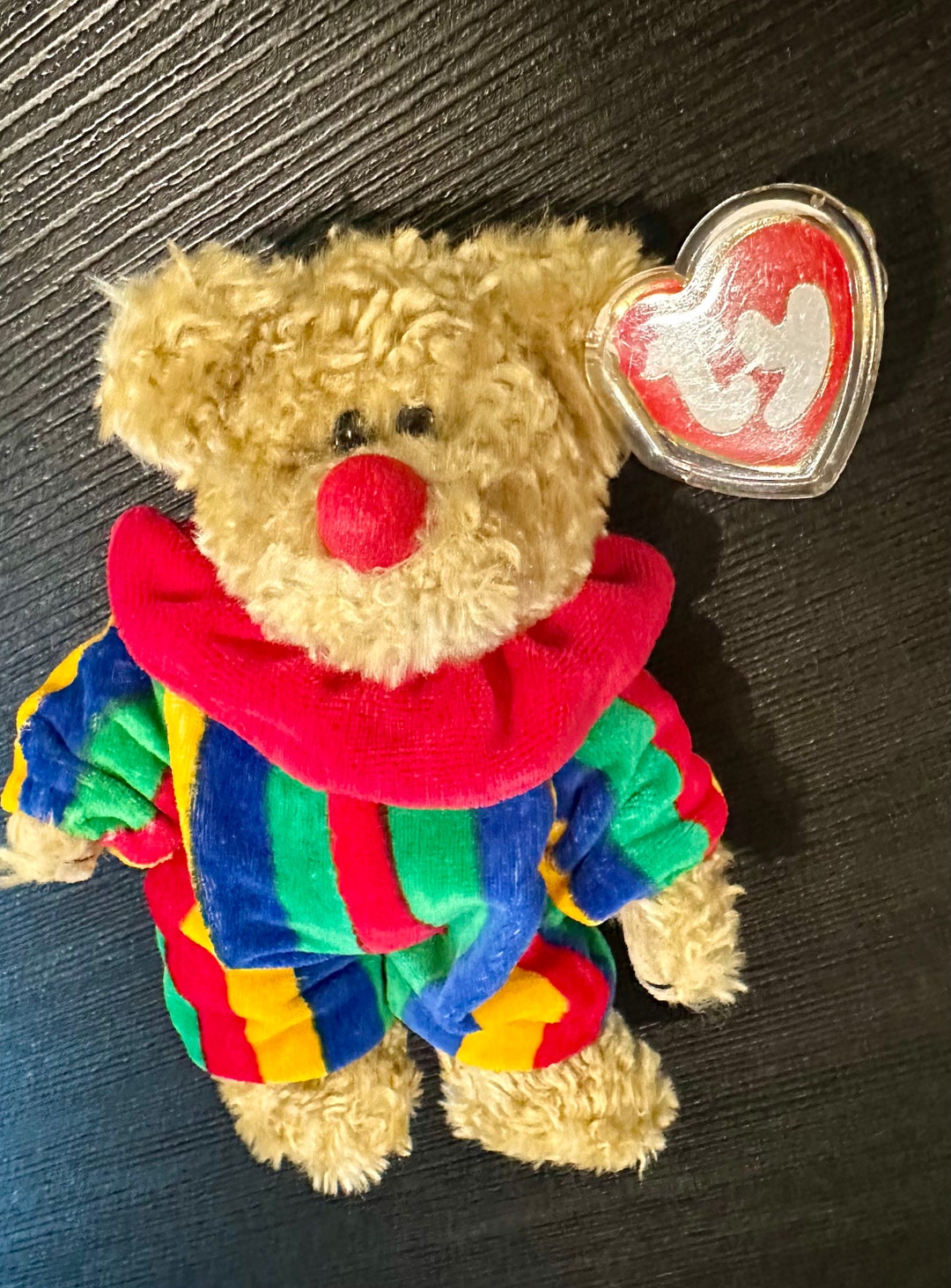 Clown Bear Top 30 Beanie Babies: Rare Piccadilly Ty Beanie Baby