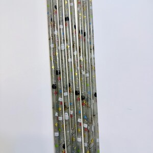 12” Color Changing Wizard Reusable Plastic Straw image 9