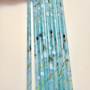 12” Color Changing Wizard Reusable Plastic Straw image 6