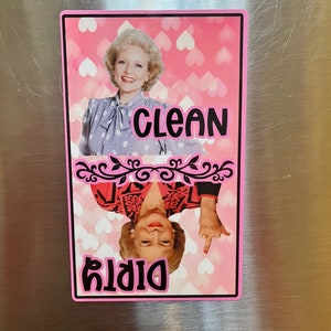 Betty White Dishwasher Magnet