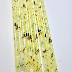 12” Color Changing Wizard Reusable Plastic Straw image 8