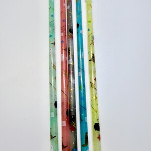 12” Color Changing Wizard Reusable Plastic Straw image 5