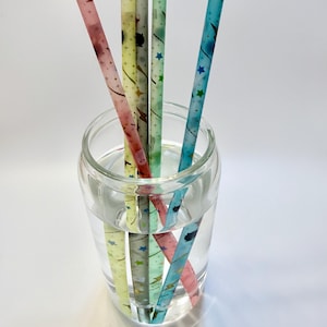 12” Color Changing Wizard Reusable Plastic Straw image 2