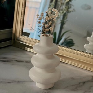Handcrafted Bubble Vase | Boho Table Decor