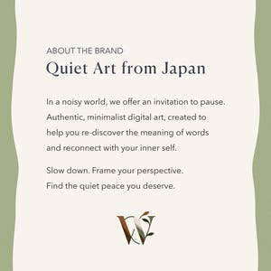 White Minimal Kintsugi Definition Digital Printable Wall Art: Japanese Language Poster image 15