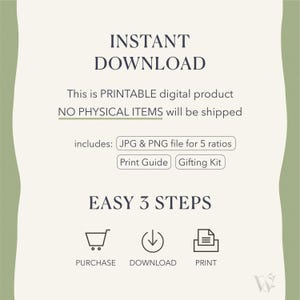 White Minimal Kintsugi Definition Digital Printable Wall Art: Japanese Language Poster image 3