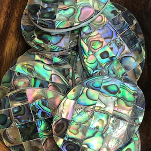 Oval Abalone Mother of Pearl Sku#M788