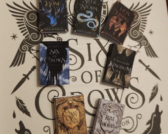 Leigh Bardugo Mini Book Covers - Printable