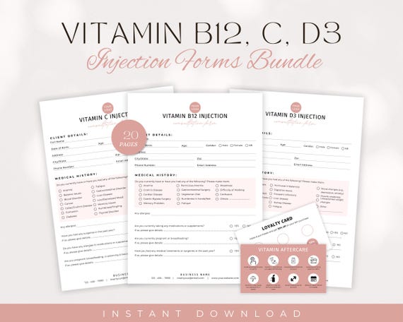 vitamin b12 and d3 injection Vitamin Injections main image 1