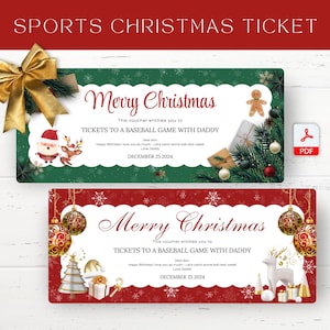 Sport Weihnachtsgeschenkgutschein, Weihnachtsgeschenkgutschein Vorlage, Sport Geschenkgutschein Coupon, bearbeitbare Geschenkgutschein Vorlage