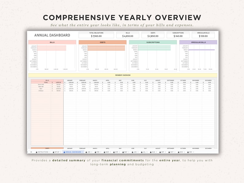 Bill tracker spreadsheet google sheets bill calendar monthly bill