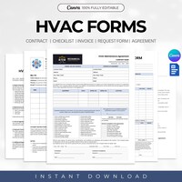 HVAC Estimate Proposal Template in Excel, HVAC Contractor Quote Form ...