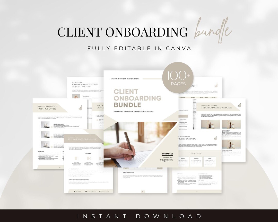 100+ Pages Client Welcome Packet Template, Welcome Packet, Forms Client ...