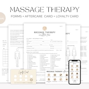 Formularze masażu terapeutycznego | Zgoda na masaż | Szablony kosmetyczki | Formularz konsultacji masażu | Notatki SOAP | Konsultacja masażu | Formularze spa