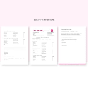 Komplettpaket für Reinigungsunternehmen, Reinigungsformulare, Logo, Servicevertrag, Flyer für Reinigungsunternehmen, Visitenkarten für Reinigungsunternehmen, Social-Media-Kanäle für Reinigungsunternehmen Bild 4