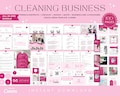 Cleaning Business Bundle, Cleaning Forms, Logo, Service agreement, Cleaning Business Flyer, Cleaning Business Cards, Cleaning Social media
