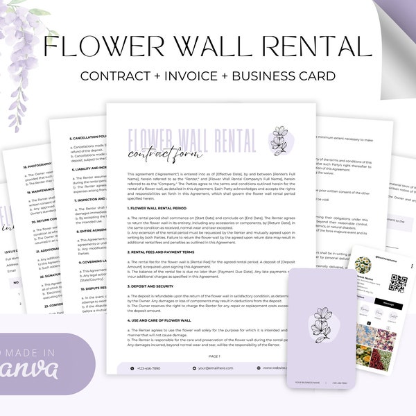 Flower Wall Rental Etsy