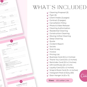 Komplettpaket für Reinigungsunternehmen, Reinigungsformulare, Logo, Servicevertrag, Flyer für Reinigungsunternehmen, Visitenkarten für Reinigungsunternehmen, Social-Media-Kanäle für Reinigungsunternehmen Bild 3