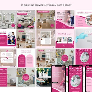 Komplettpaket für Reinigungsunternehmen, Reinigungsformulare, Logo, Servicevertrag, Flyer für Reinigungsunternehmen, Visitenkarten für Reinigungsunternehmen, Social-Media-Kanäle für Reinigungsunternehmen Bild 9