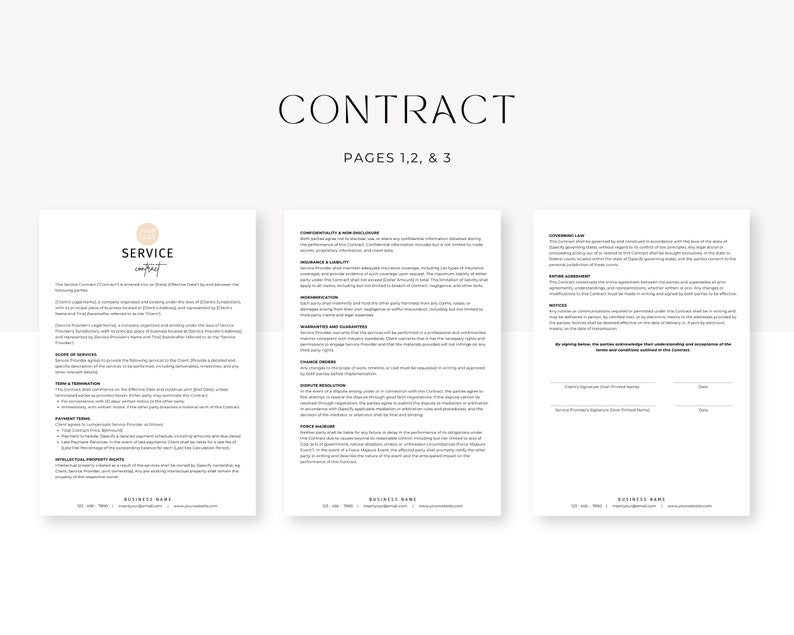 HOW TO CREATE A CONTRACT FOR SERVICES visual data 7