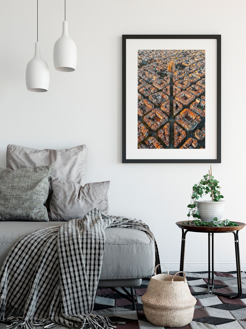 Barcelona Travel Print, Barcelona Wall Art, Barcelona Poster, Spanje, afdrukbare stadsposter, digitale download, Barcelona foto, reiziger cadeau afbeelding 10
