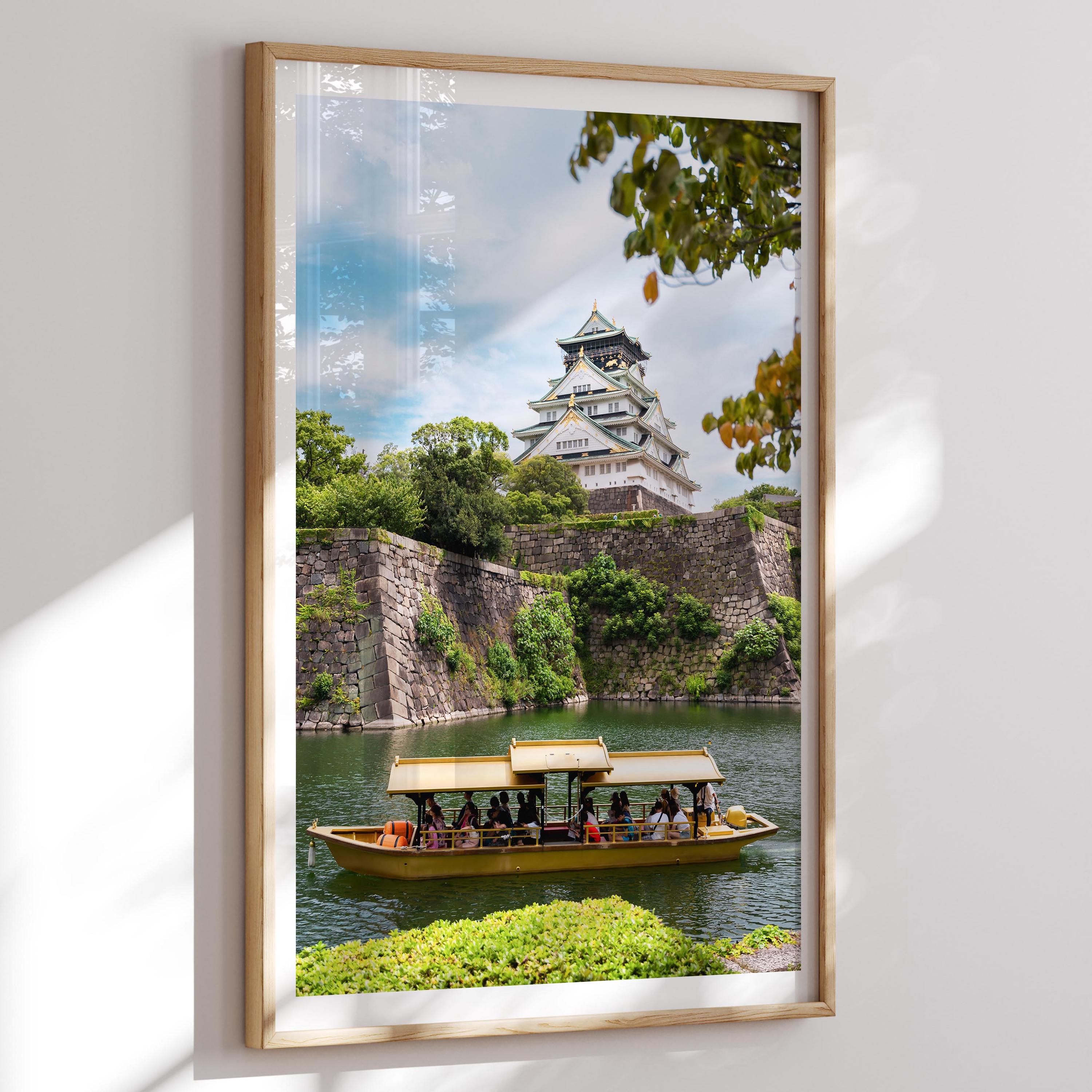 Osaka Castle Fine Art Photography Print, Japan Historic Landmark