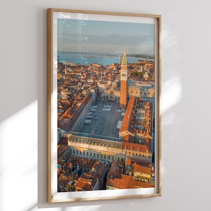 Venice Travel Print, Venice Wall Art, Venice Poster, Printable City Poster, Italy, Digital Download, Venice Artwork, Traveler Gift