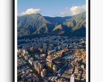 Caracas Photo Print, Caracas Cityscape Art, Caracas Wall Art, Caracas Poster, Venezuela Art, City Decor, Travel Photography, Travel Print