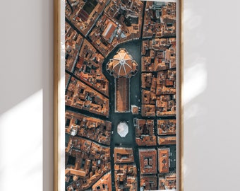Florence Travel Print No 5, Florencja Wall Art, Florencja Poster, Włochy, Wydrukowany plakat miejski, Pobieranie cyfrowe, Florence Duomo, Katedra