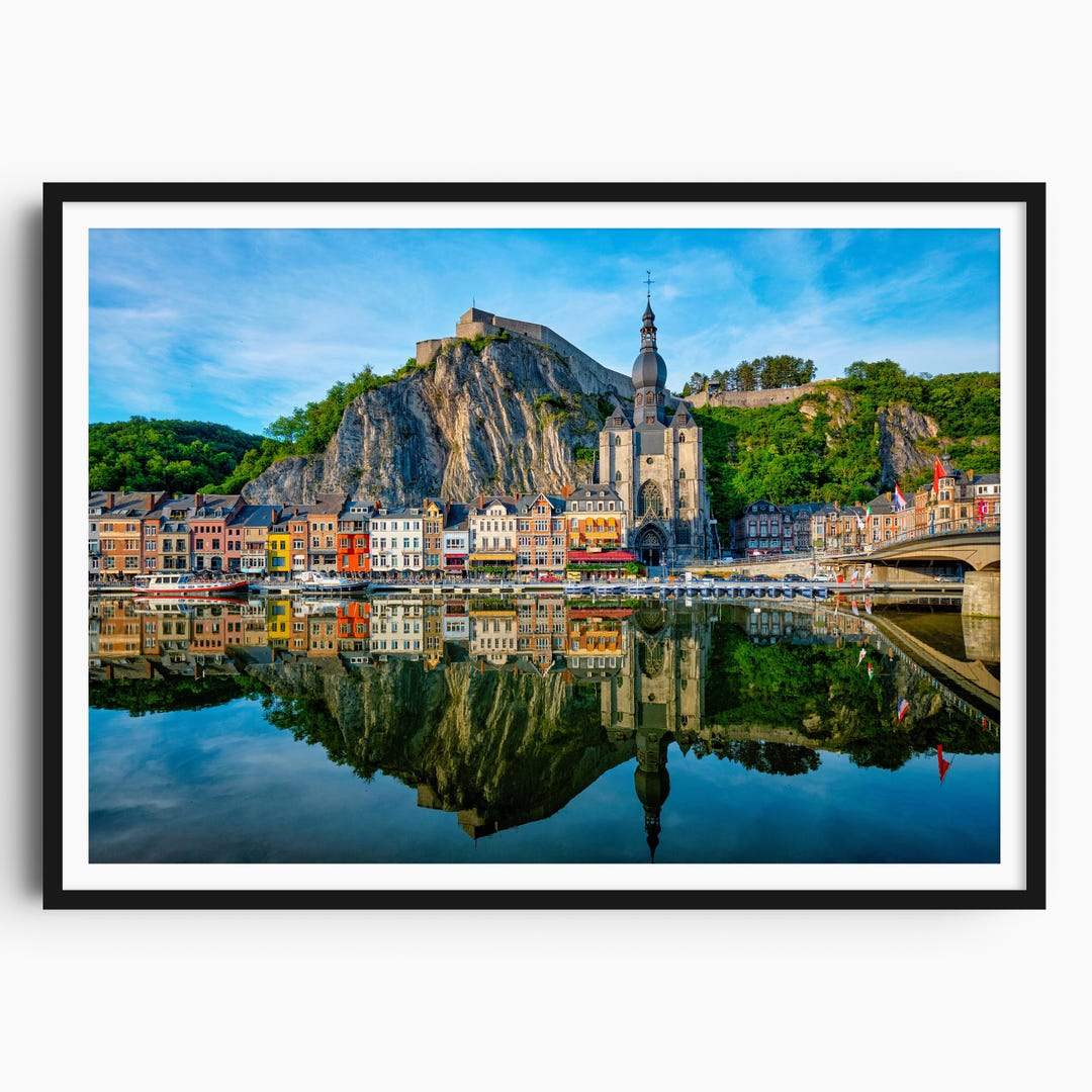 Dinant Photo Print, Dinant City Art, Dinant Wall Art, Belgium Poster ...