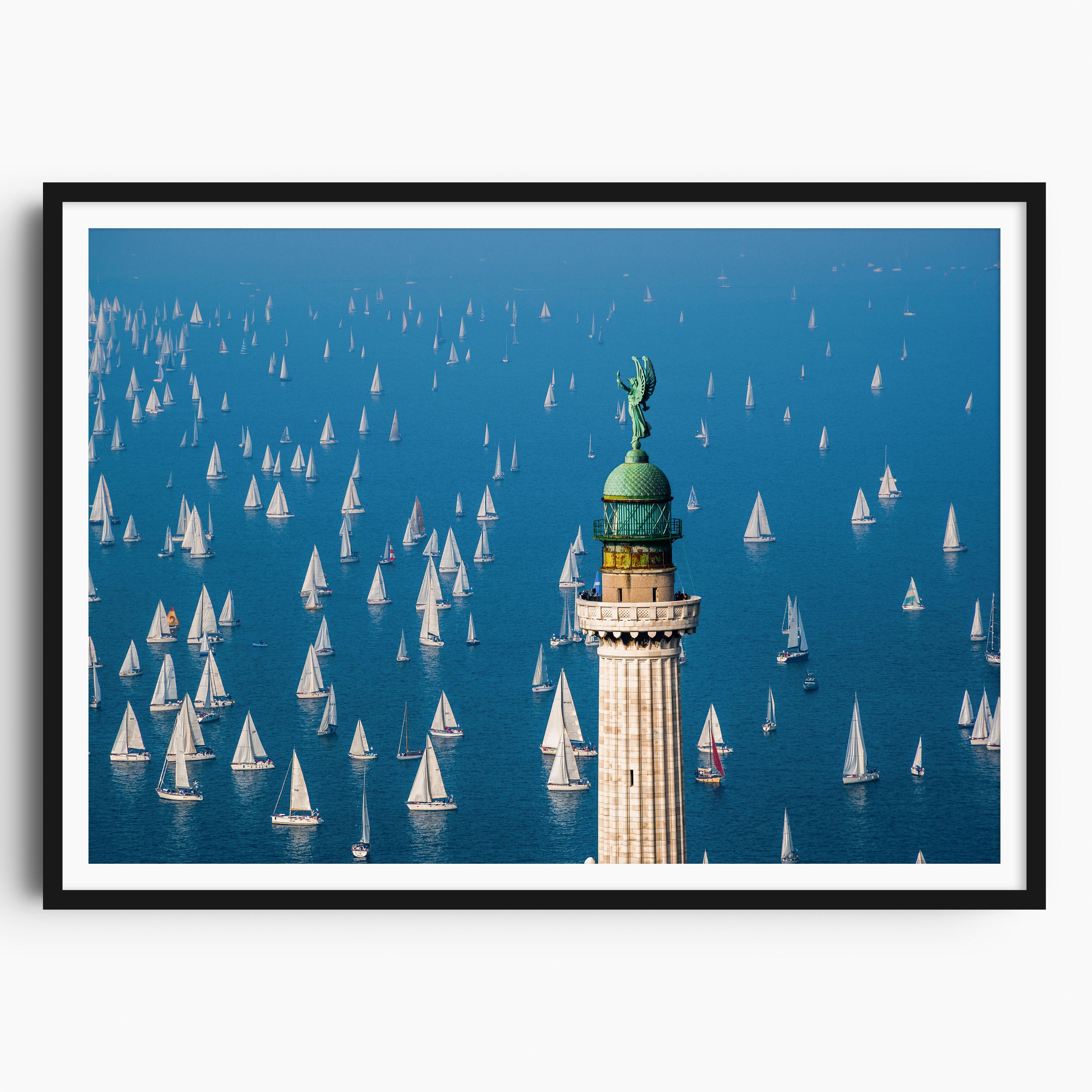 Trieste Italy Photo Print, Barcolana Wall Art, Victory Lighthouse