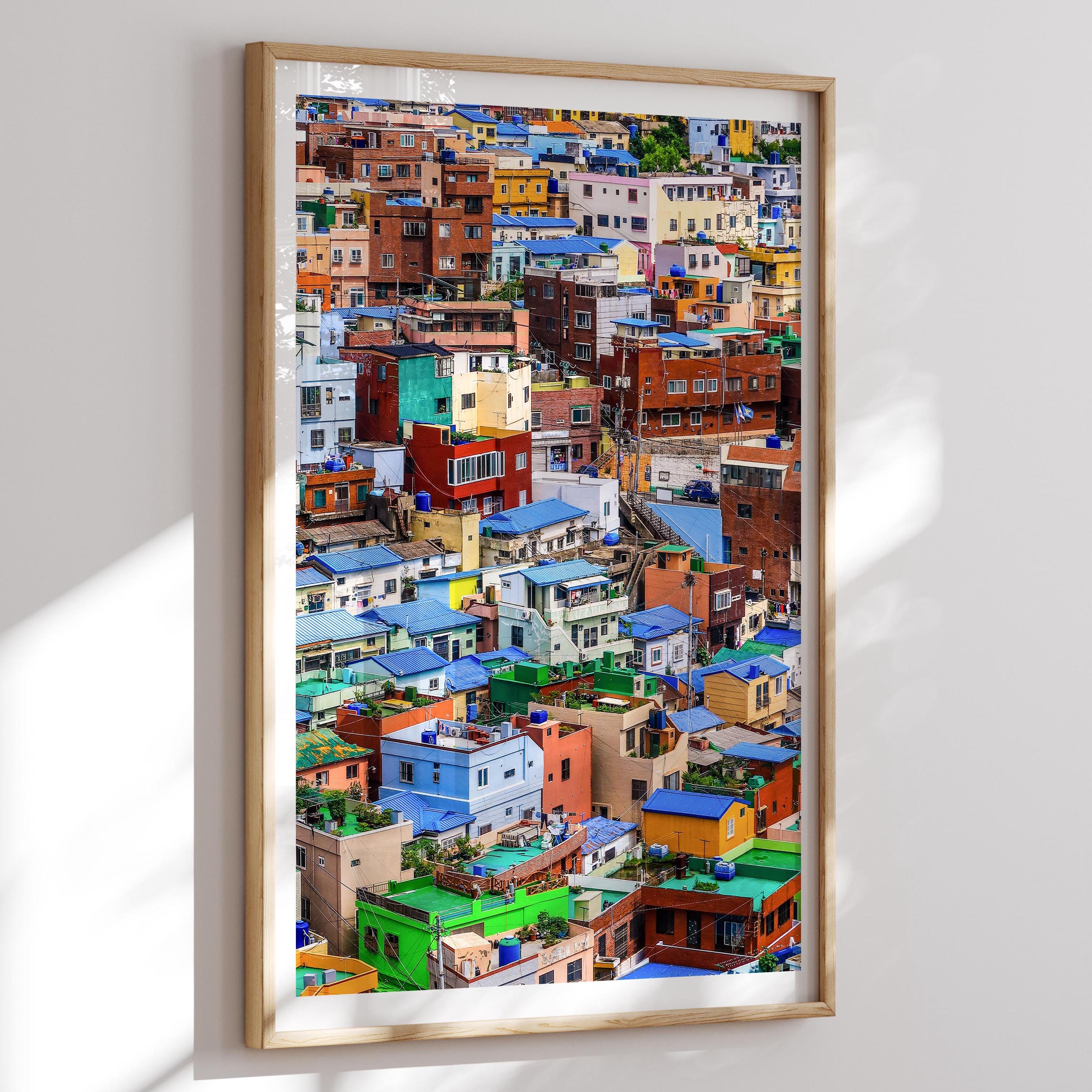 Gamcheon Culture Village Busan Fine Art Photography Print