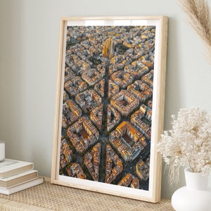 Barcelona Travel Print, Barcelona Wall Art, Barcelona Poster, Spanje, afdrukbare stadsposter, digitale download, Barcelona foto, reiziger cadeau afbeelding 6