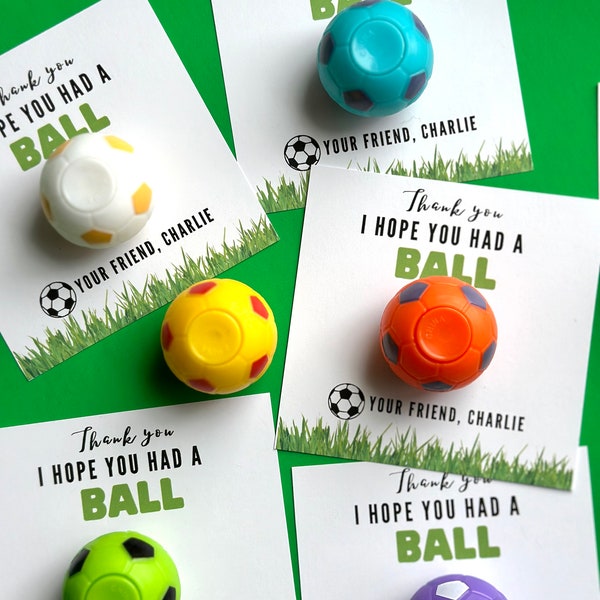 Soccer Birthday Party Favor Sports Theme Soccer Personalized Favors For Kids