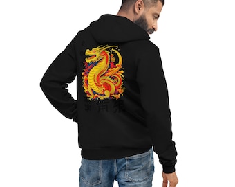 Year of the Dragon Hoodie Chinese New Year 2024 Lunar New Year 2024 Gift Chinese Dragon  Health wealth and love  Zodiac Signs Sweater Gift