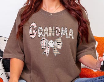 Spooky Grandma Halloween T-Shirt – Ghost Nana Fall Tee