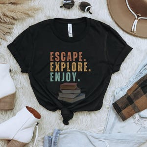 Book Lover T-Shirt: Librarian Reading Tee, Bookish Gift