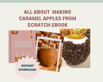 All About Making Caramel Apples From Scratch,Caramel Apple Recipe,Caramel Apples,How To Melt Chocolate,Easy Recipes,Recipe PDF/Digital