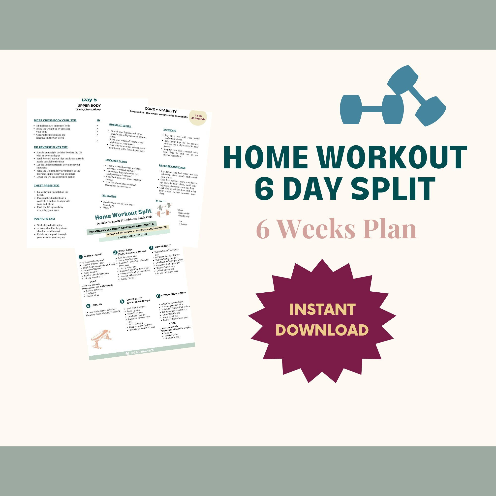 Week Workout Plan To Get Toned At Home Week Etiolated Cardio