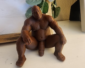 The "Barry Wood" Figurine – Sitting Guy Meme Desk Prank Gag Gift