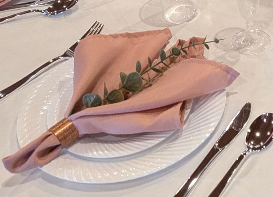 LLBATH Portatovaglioli In Acrilico Viola, Set Da 12 Pezzi, Con Diamantini, Per Matrimoni, Banchetti E Cene Eleganti - 2