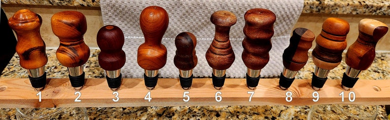Sawn31Woodcrafts Wine Bottle Stopper