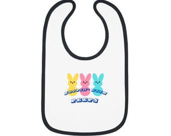 Hop into Easter with our Peeps Bib - Baby Shower Gift Idea