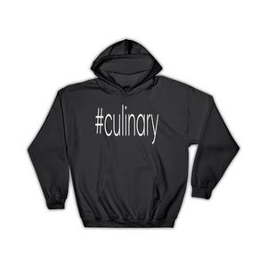 Hashtag Culinary Hoodie Gift Hash Tag Social Media