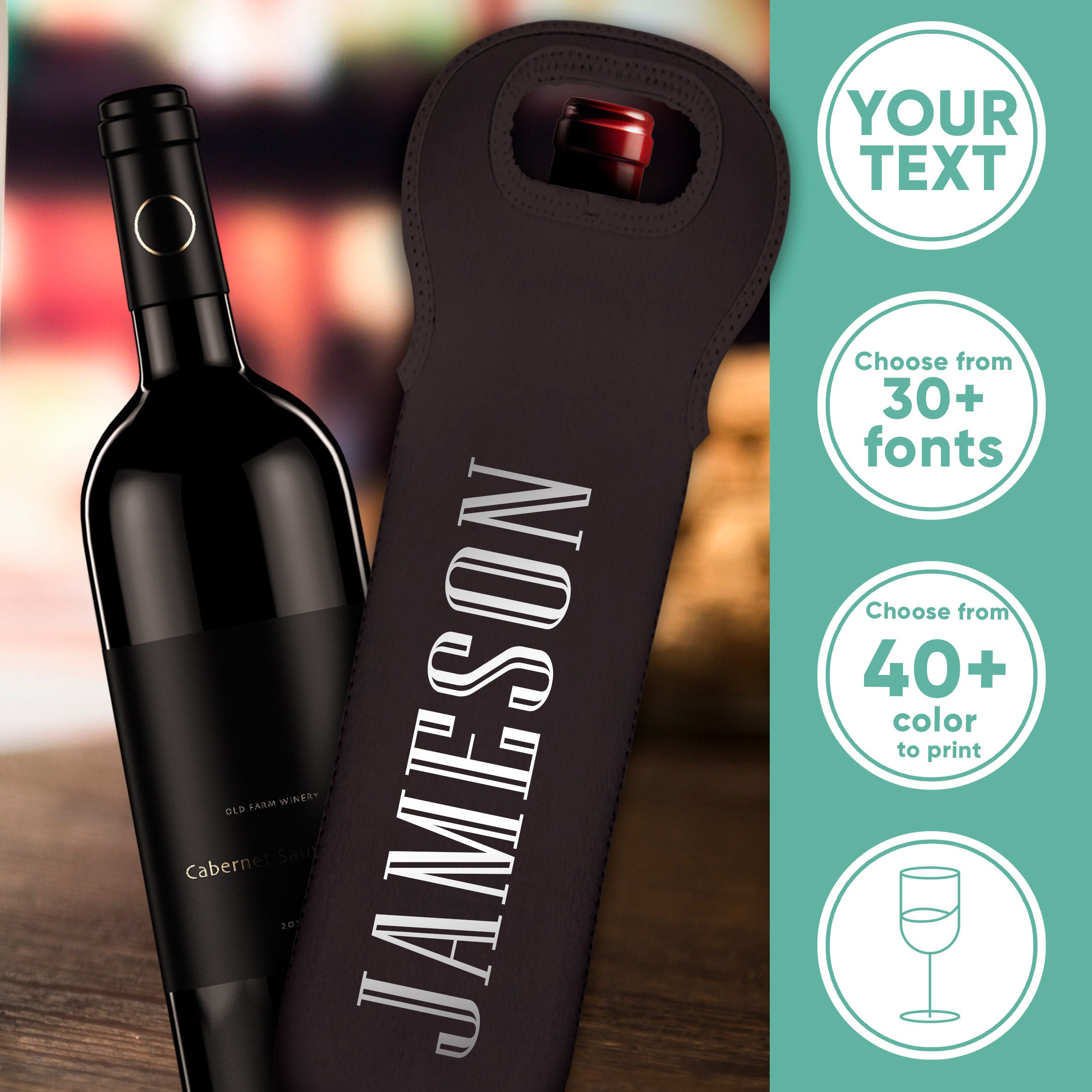 Neoprene wine tote new arrivals