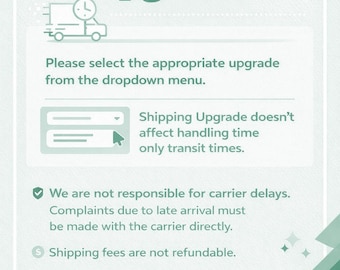 Upgrade di spedizione - Dopo l'acquisto - Articoli di piccole/medie dimensioni - Confezione regalo