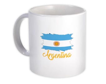 Argentina Flag Mug Gift Argentine Country Expat