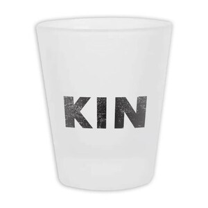 Jamaica Norman Manley Airport Kingston KIN Frosted Shot Glass Airline Travel Pilot Gift